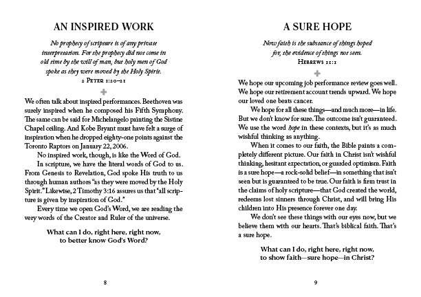 Right Here, Right Now Devotions for Men - The Christian Gift Company