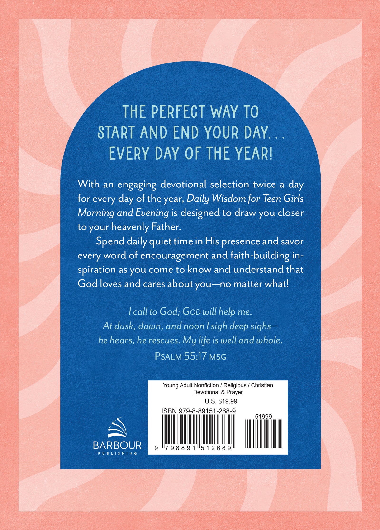 Daily Wisdom for Teen Girls Morning and Evening - The Christian Gift Company