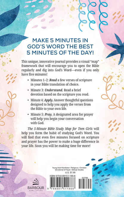 The 5-Minute Bible Study Map for Teen Girls