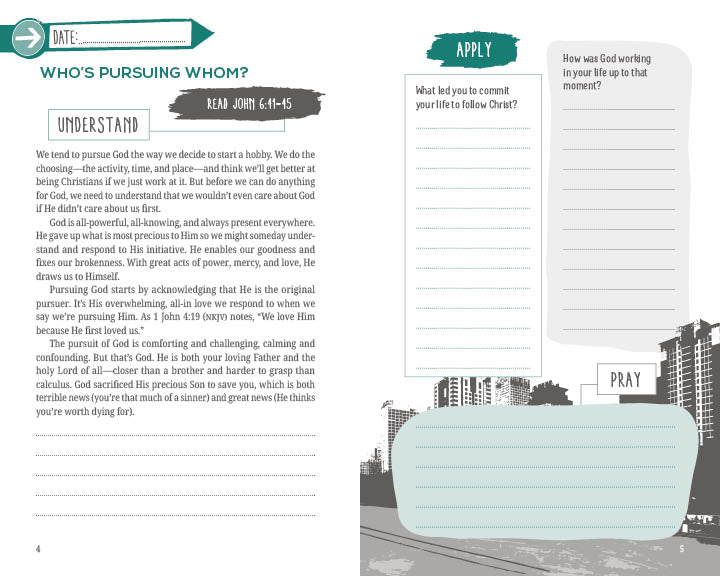 The 5-Minute Bible Study Map for Teen Girls - The Christian Gift Company