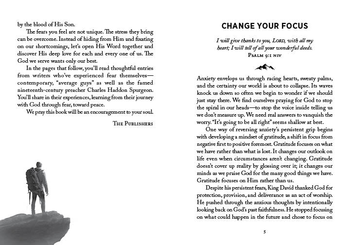 Devotions for Conquering Fear - The Christian Gift Company