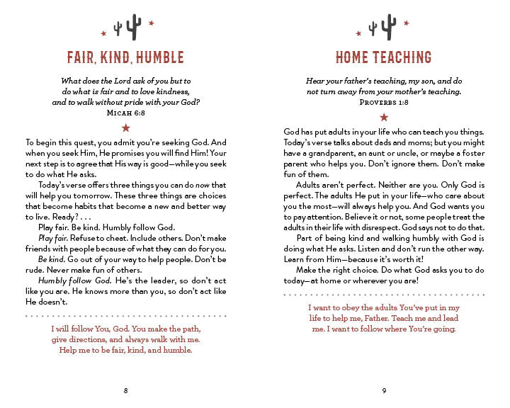 Encouraging Devotions for Boys - The Christian Gift Company