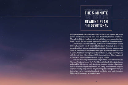 The 5-Minute Bible Reading Plan and Devotional for Men - The Christian Gift Company