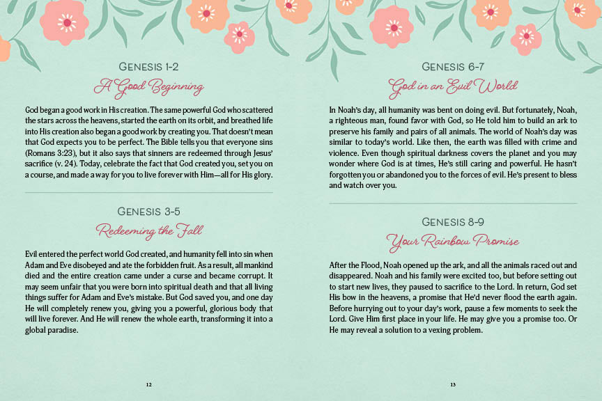 The 5-Minute Bible Reading Plan and Devotional for Women - The Christian Gift Company