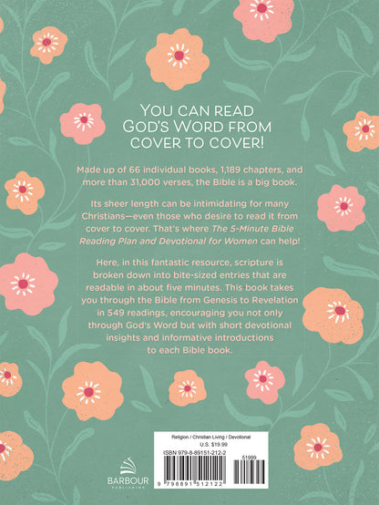 The 5-Minute Bible Reading Plan and Devotional for Women - The Christian Gift Company