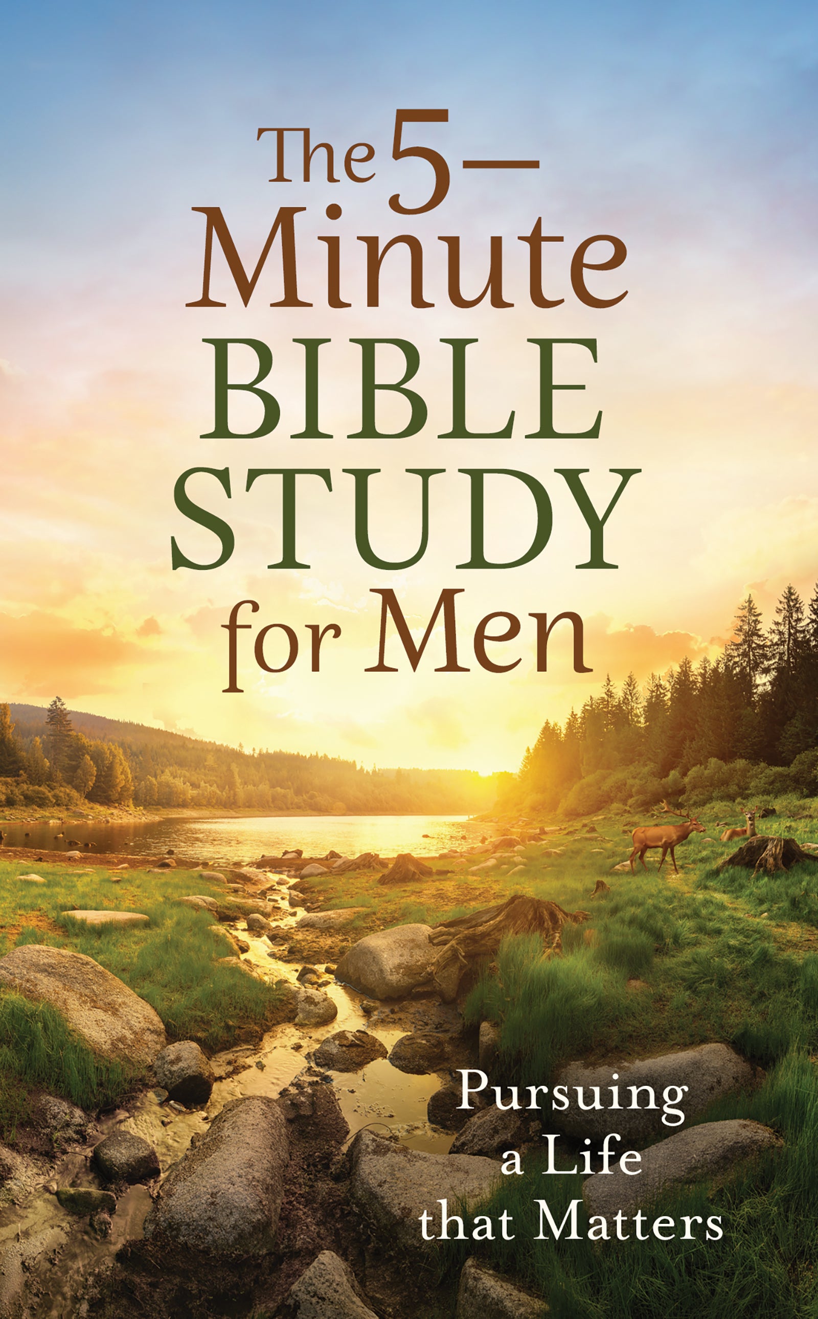 The 5-Minute Bible Study for Men: Pursuing a Life That Matters - The Christian Gift Company