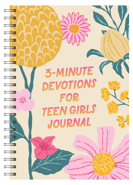 3-Minute Devotions for Teen Girls Journal - The Christian Gift Company
