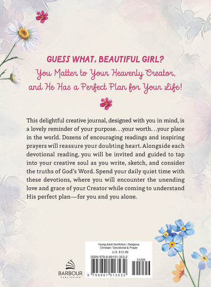 You Matter Creative Devotional Journal for Teen Girls - The Christian Gift Company