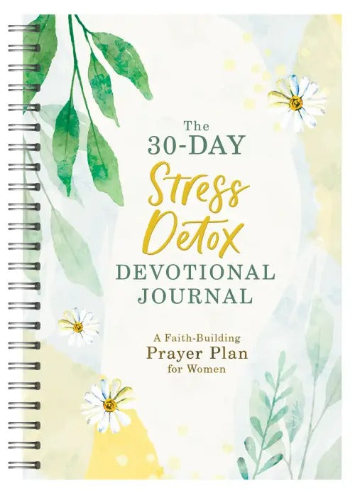 The 30-Day Stress Detox Devotional Journal - The Christian Gift Company