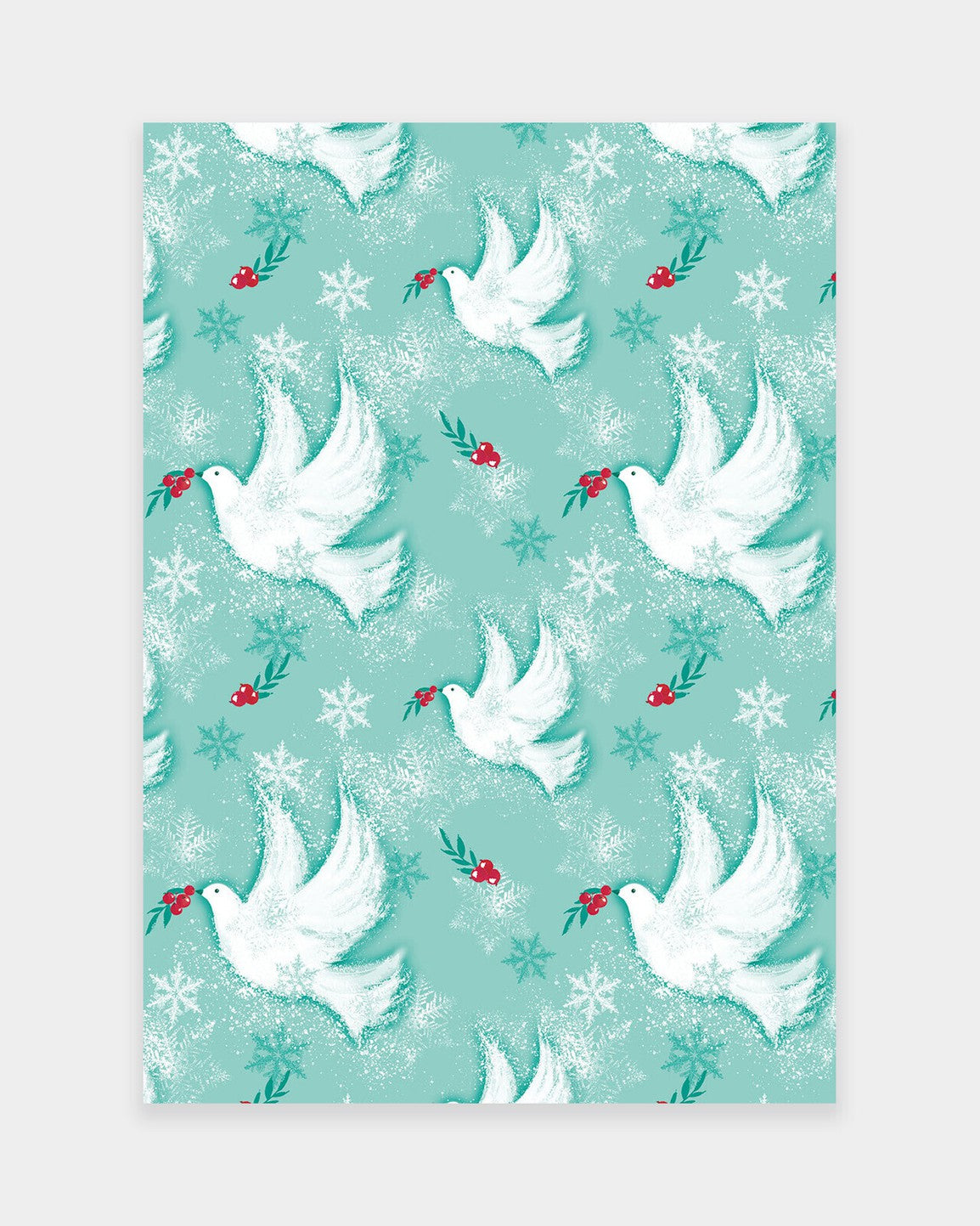 Robins and Doves Gift Wrap - The Christian Gift Company