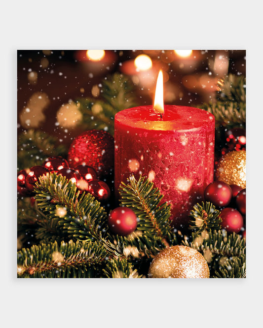 Candle Christmas Cards - pack of 10 - The Christian Gift Company