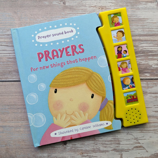 6-button Sound Book - Prayers for Things that Happen - The Christian Gift Company