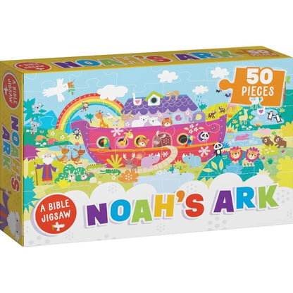 50-Piece Bible Jigsaw Puzzle: Noah's Ark - The Christian Gift Company