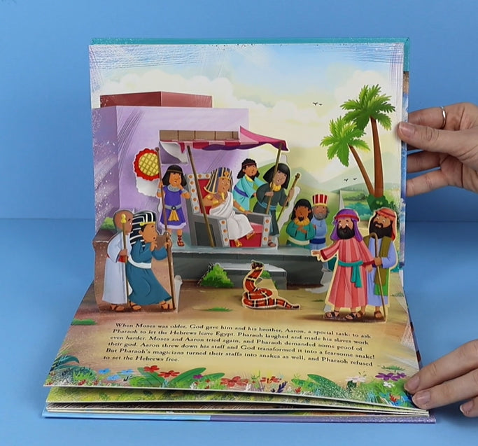 Bible Pop-ups - The Story of Moses - The Christian Gift Company