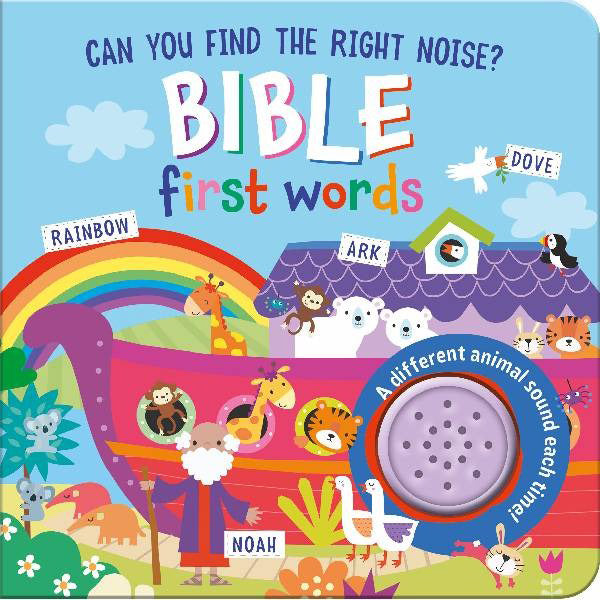 One Button Sound Book - Bible First Words - The Christian Gift Company
