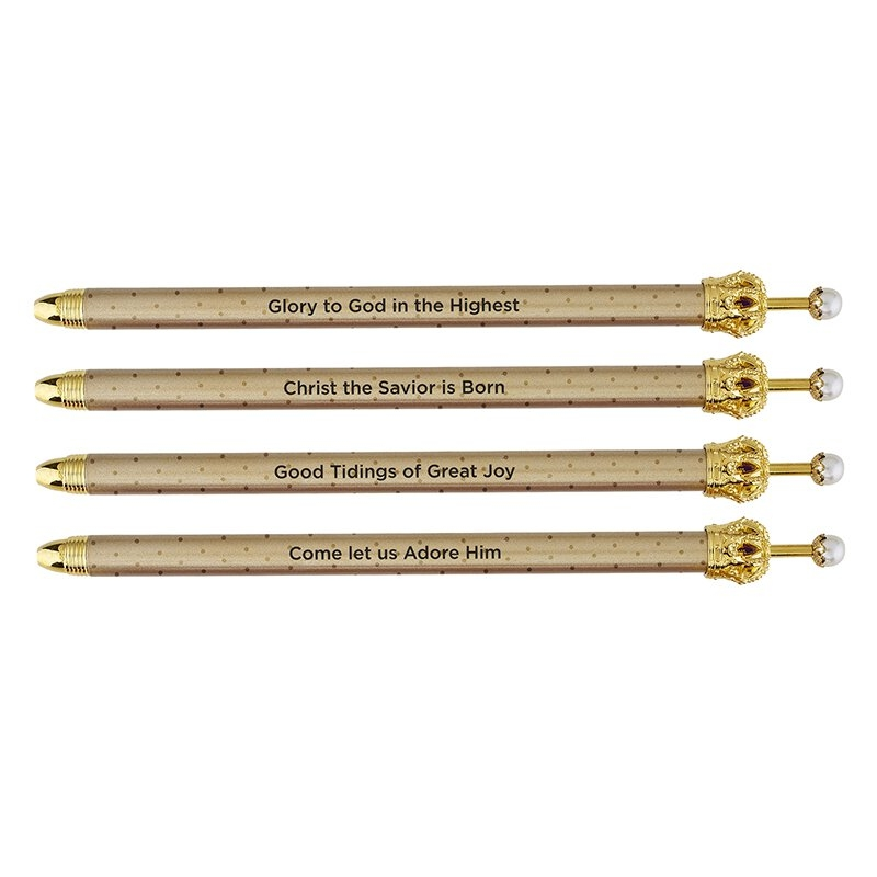 Christmas Crown Pen - The Christian Gift Company