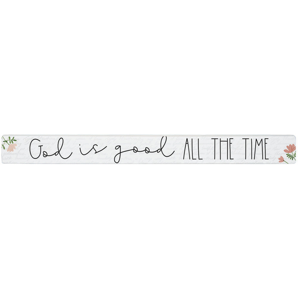 Talking Stick Decor - God Is Good - The Christian Gift Company
