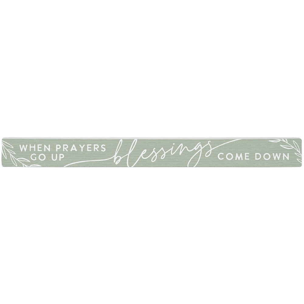 Talking Stick Decor - When Prayers Go Up - The Christian Gift Company