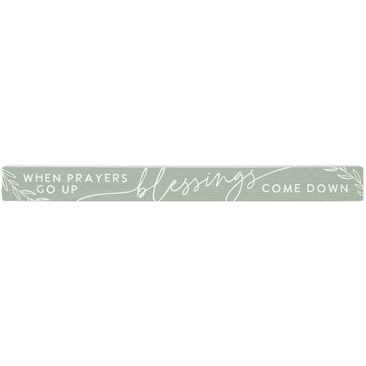 Talking Stick Decor - When Prayers Go Up - The Christian Gift Company