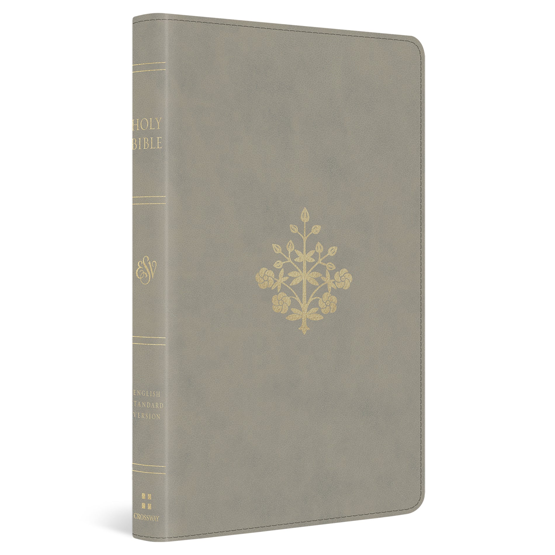 ESV Thinline Bible, Red Letter (TruTone, Stone, Branch Design) - The Christian Gift Company