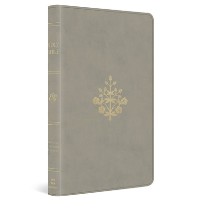 ESV Thinline Bible, Red Letter (TruTone, Stone, Branch Design) - The Christian Gift Company
