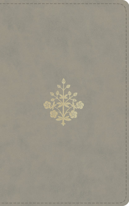 ESV Thinline Bible, Red Letter (TruTone, Stone, Branch Design) - The Christian Gift Company