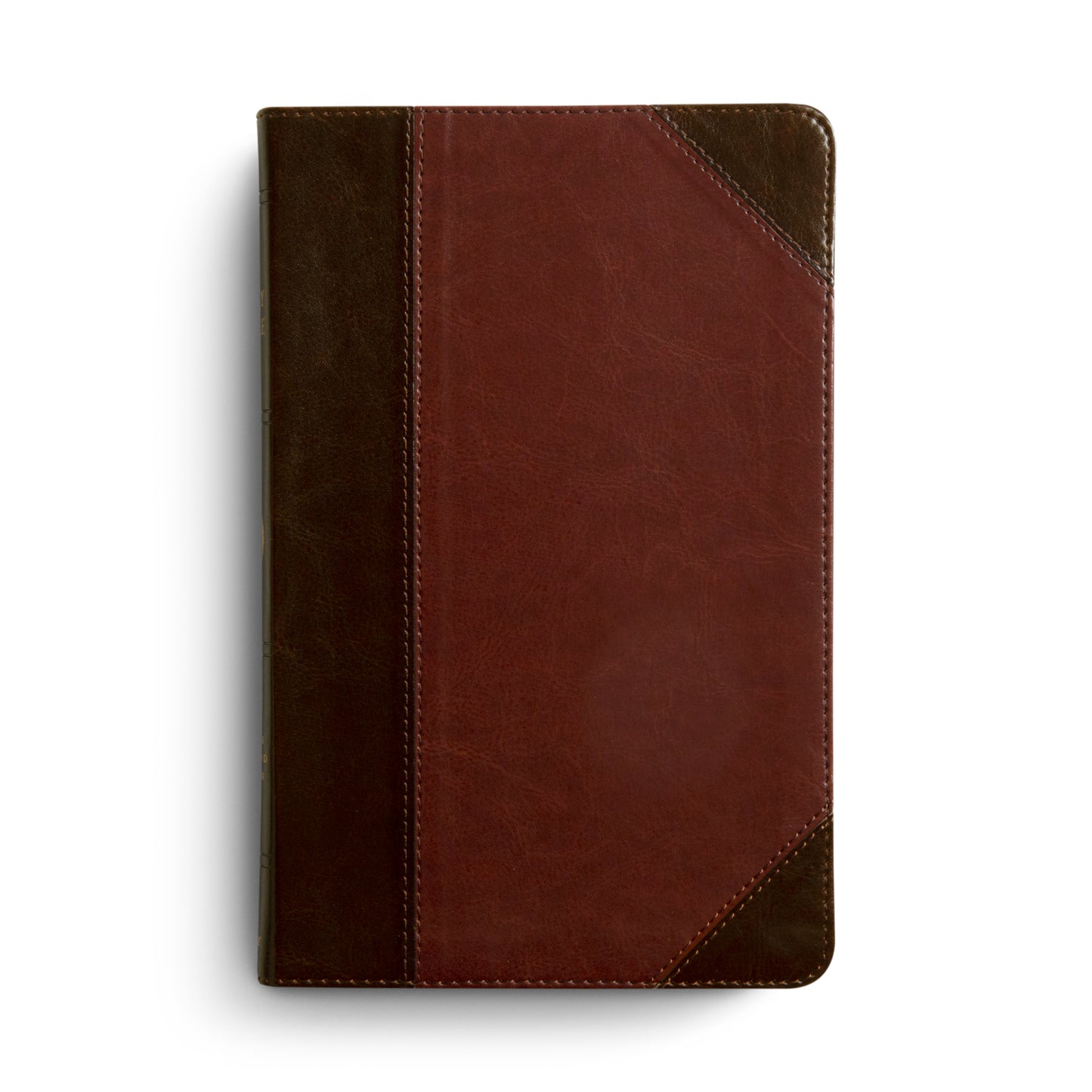 ESV Thinline Bible (TruTone, Brown/Cordovan, Portfolio Design) - The Christian Gift Company