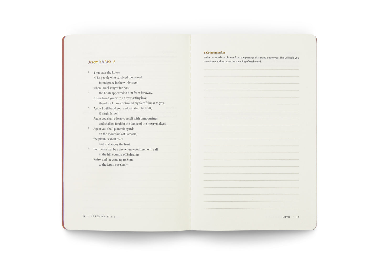 ESV Devotional Journal, Fruit of the Spirit: Love - The Christian Gift Company