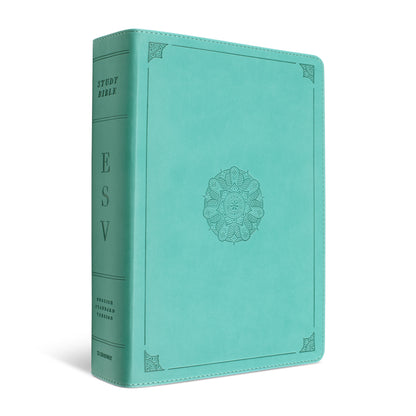 ESV Study Bible, TruTone®, Turquoise - The Christian Gift Company