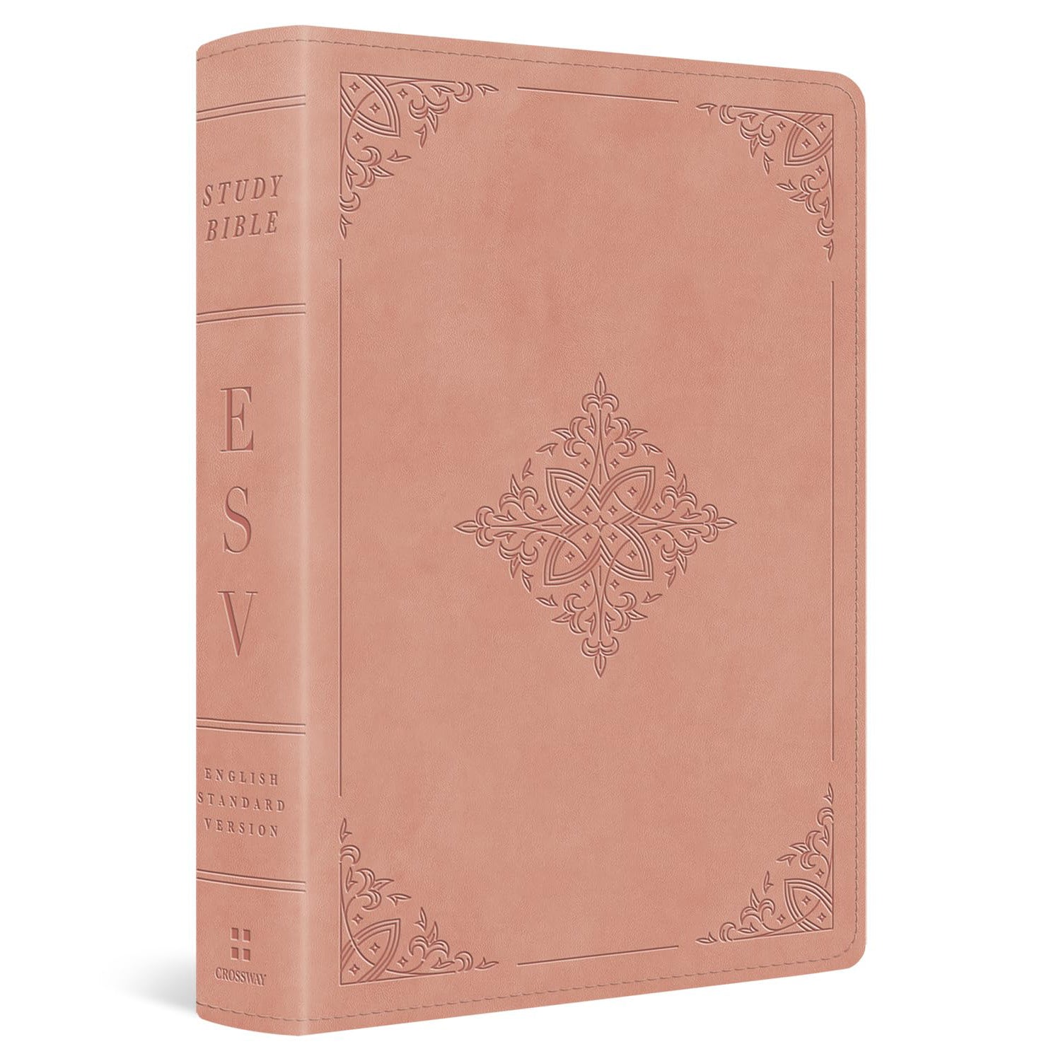 ESV Study Bible, Personal Size, TruTone®, Blush Rose - The Christian Gift Company