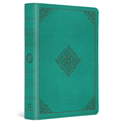 ESV Value Large Print Compact Bible, TruTone®, Teal - The Christian Gift Company