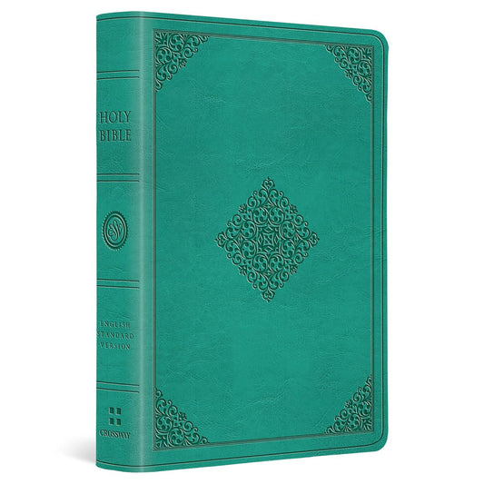 ESV Value Large Print Compact Bible, TruTone®, Teal