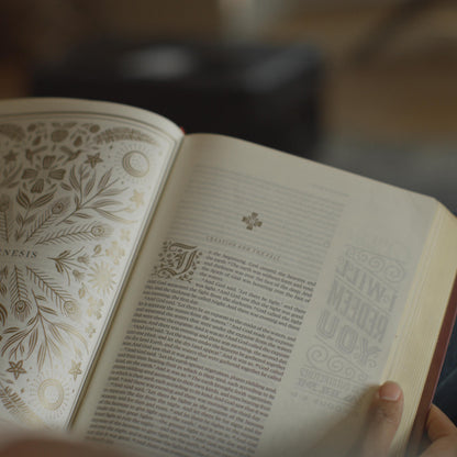 ESV Illuminated™ Bible, Art Journaling Edition - Paris Sky - The Christian Gift Company