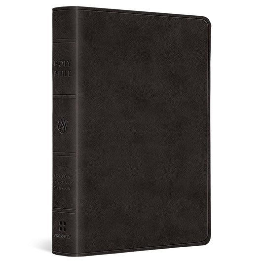 ESV Value Large Print Compact Bible, TruTone®, Black - The Christian Gift Company