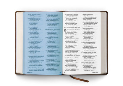ESV Dyslexia-Friendly Edition, TruTone®, Brown - The Christian Gift Company