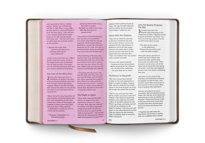 ESV Dyslexia-Friendly Edition, TruTone®, Brown - The Christian Gift Company