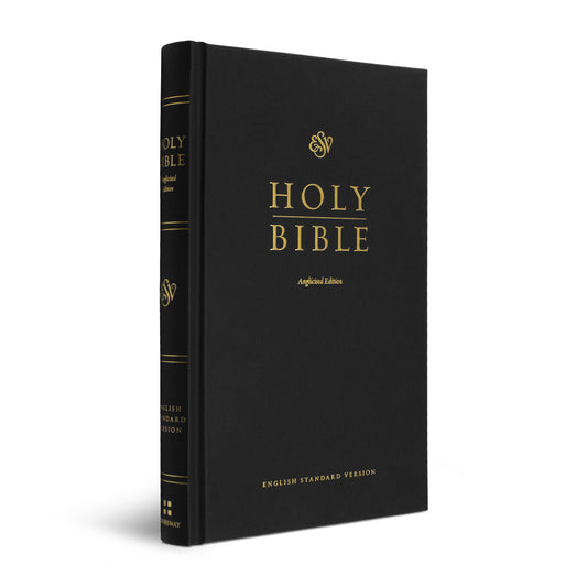 ESV Church Bible, Anglicised Edition, Hardcover, Black - The Christian Gift Company