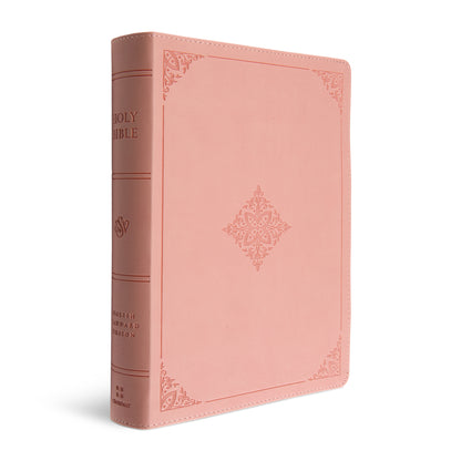 ESV Giant Print Bible, Red Letter, TruTone®, Blush Rose - The Christian Gift Company