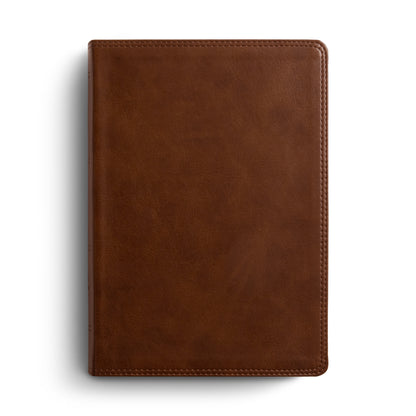 ESV Giant Print Bible, Red Letter, TruTone®, Deep Brown - The Christian Gift Company