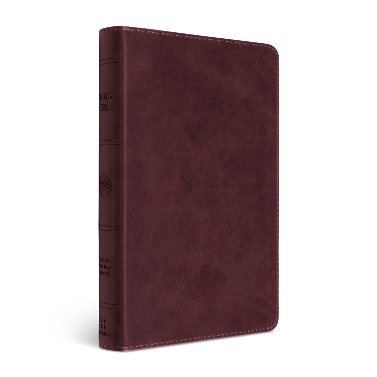 ESV Large Print Thinline Bible, Red Letter, TruTone®, Mahogany