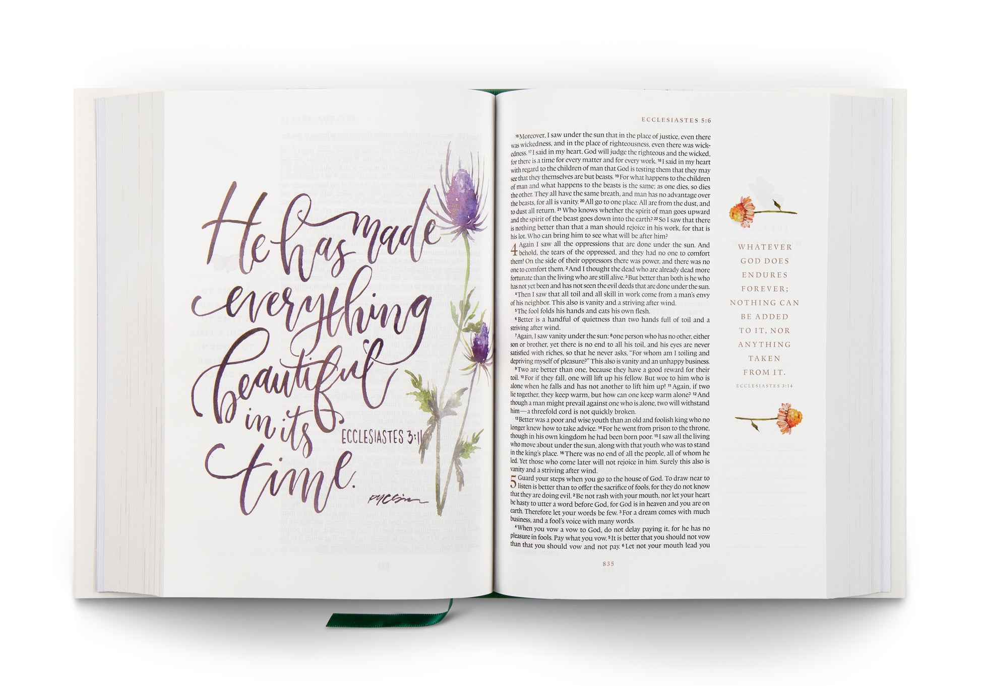 ESV GraceLaced Bible, Journalling Edition - The Christian Gift Company
