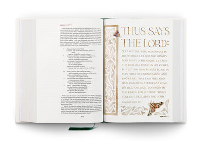 ESV GraceLaced Bible, Journalling Edition - The Christian Gift Company