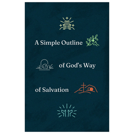 A Simple Outline of God's Way of Salvation (pack of 25) - The Christian Gift Company