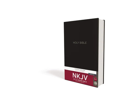 NKJV, Gift and Award Bible, Red Letter Edition, Comfort Print (Black) - The Christian Gift Company