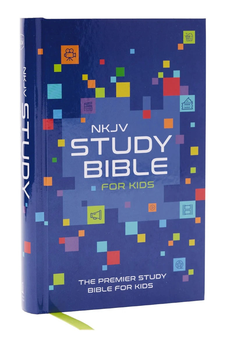 NKJV, Study Bible for Kids - The Christian Gift Company