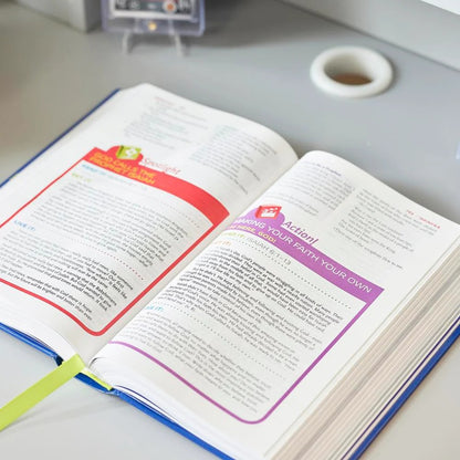 NKJV, Study Bible for Kids - The Christian Gift Company