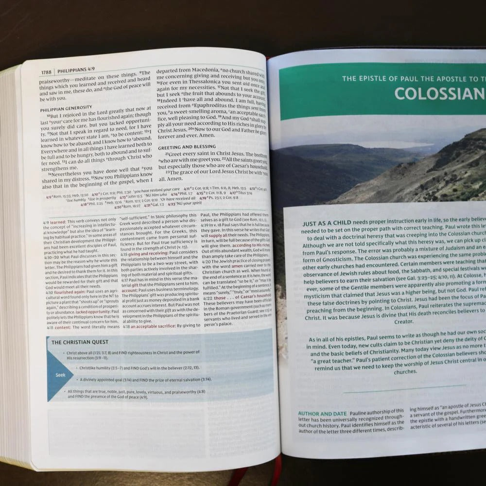 NKJV Study Bible, Full-Colour, Comfort Print - The Christian Gift Company