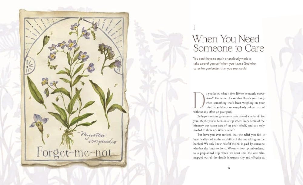 The Way of the Wildflower: Gospel Meditations to Unburden Your Anxious Soul - The Christian Gift Company