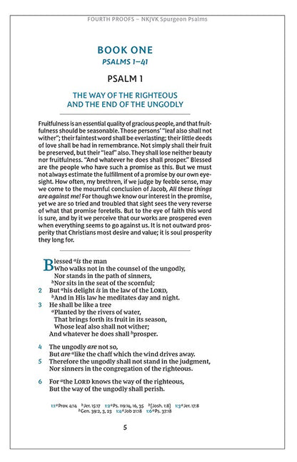 Spurgeon and the Psalms: The Book of Psalms with Devotions from Charles Spurgeon (NKJV, Brown) - The Christian Gift Company