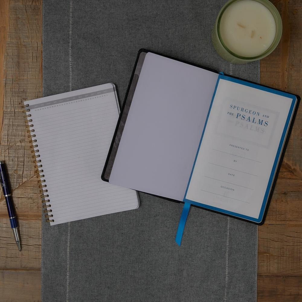 Spurgeon and the Psalms: The Book of Psalms with Devotions from Charles Spurgeon (NKJV, Brown) - The Christian Gift Company